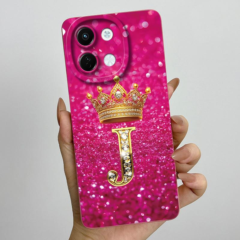 For Tecno Spark 30 5G Case KL8 Phone Cover Crown Letter Soft Silicone Funda for Techno Spark 30 5G Back Shell Spark30 5G Bumper
