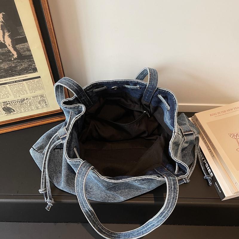 Denim Bag Women Commuter Tote Bag