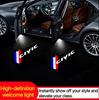 2PCS LED Car Logo Projector Lamp Door Shadow Light Decoration For Honda Civic Hybrid 2006-2025 Door Courtesy Lamps