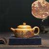 Chinese Yixing Purple Clay Teapot Tradition Handmade Tea Pot Beauty Tea Infuser Kettle Raw Ore Zisha Tea Set Teaware 220ml