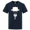 Summer Mens  Knit TShirt Top Quality 100 Cotton Breaking Bad Print For Men Oneck Cool Casual Loose Hip Hop Male Tee Top