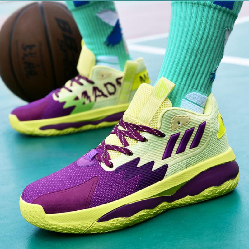 

Lillard 8-го покоління зносостійке фактичне баскетбольне взуття 2025 нові чоловічі та жіночі 9-суглобові молодіжні кросівки спортивне взуття взуття для бігу 36