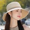 Sun Hat Women's Straw Hat Summer Beach Holiday Big Brim Sunhat