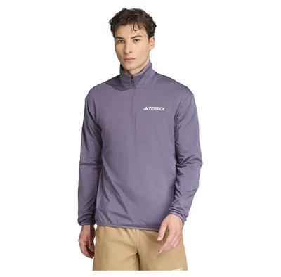Fleece Jacket with Half-zip Terrex Multi Climawarm Tech