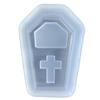 Coffin Resin Mold Crystal Epoxy Silicone Mold Jewelry Ornament Coffin Shape Crafts Making Supplies  Handmade