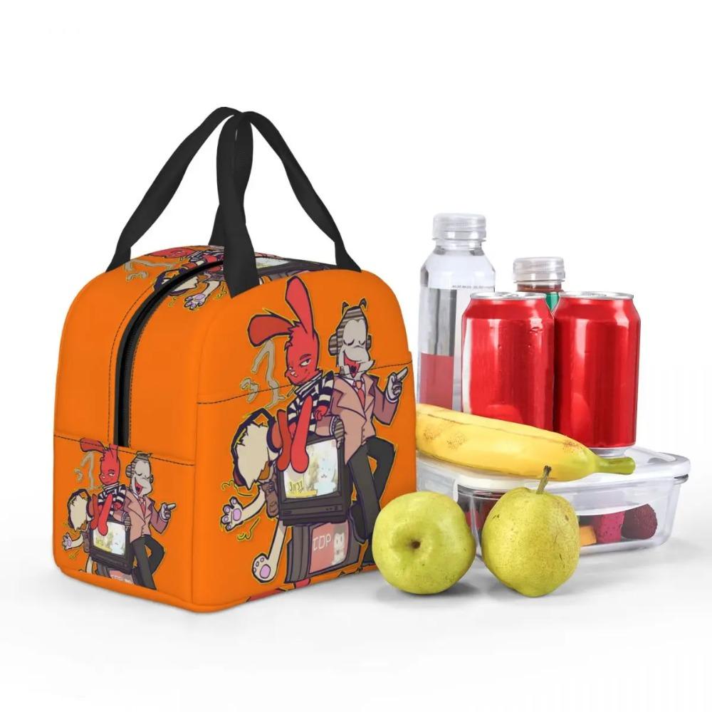 31 Minutos Chilean Comedy Cartoon Insulated Lunch Bag for Women Kids Portable Food Boxes Thermal Lunch Box Tote