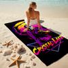 1Pc Crystal Lake Horror Beach Towel Quick Dry Multiuse For Beach Pool Gym Yoga Home Travel Christmas Halloween Xmas Gift En123