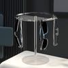 Round Eyewear Stand Glasses Storage Rack Transparent Rotatable Sunglasses Display Stand Eyeglasses Organizer for Desk