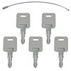 5PCS G391 Replacement Key for RV Motorhome Trailer Camper - Compatible with Global Link, FIC, Lippert Components, Fastec, Bauer, Montana, and