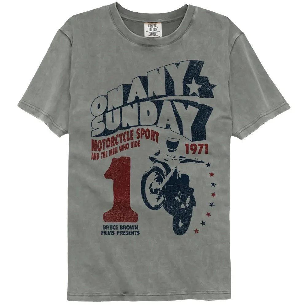 Bruce Brown Films On Any Sunday Officially Licensed Short Sleeve Comfort C 130