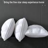 OEING Feather Silk Cotton Neck Support Pillow