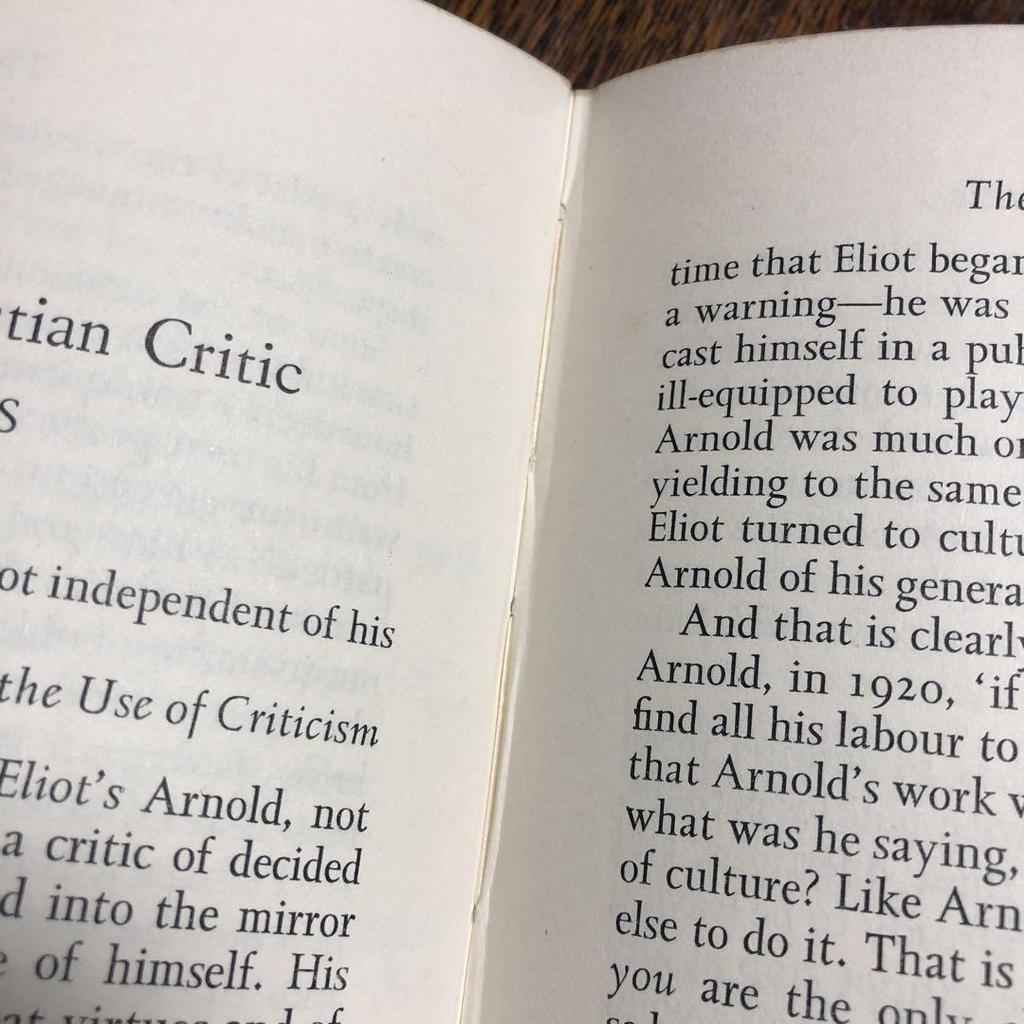 [USED] The Literary Criticism of T. S. Eliot