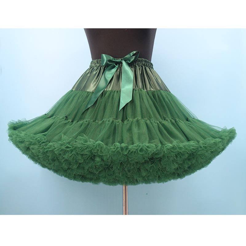 Spodnička Lolita Cloud: Trendy bezkostá čistá příze puff sukně pro cosplay