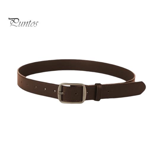 Unisex Retro Belte Multi Hull Justerbar Design Denim Western Stil Jeansbelte Kunstlær Buksebelte