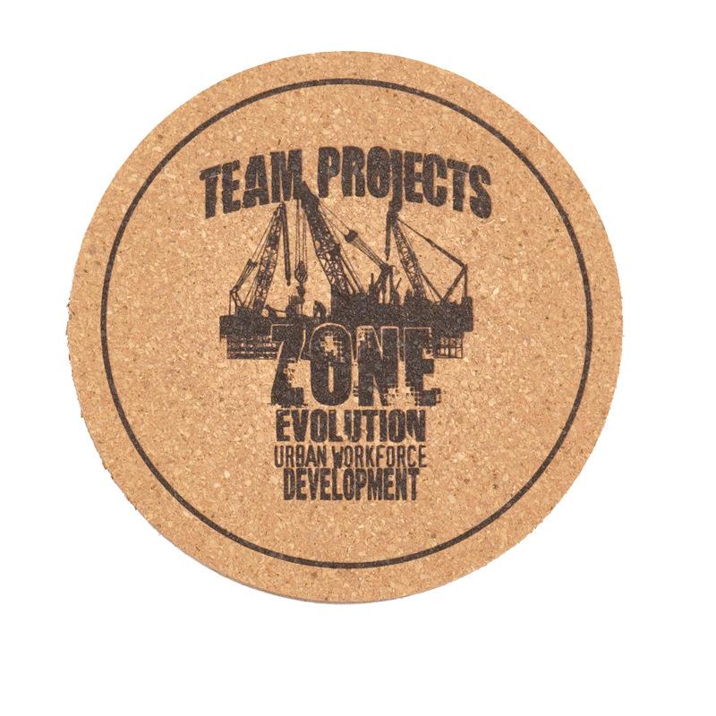 

2 шт. деревянная подставка под стакан для напитков пробковая подставка для впитывания напитков кофе бар дома кухня украшение подставка теплоизоляционный коврик 11x11cm