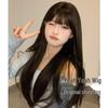 Women's Long Straight Lolita Wig - Natural, Realistic, Full Head Coverage
