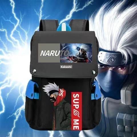 Naruto Hinman Student School Bag Harajuku Surrounding Large Capacity Anime Computer Bag Campus Backpack