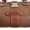 LOUIS VUITTON Suhari Epanui PM Handbag Sheep leather Brown Women M91884 Used