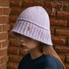 ANOETIC ANC KNIT BUCKET HAT_LAVENDER