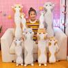 Baby Long Cat Plush Toy Adult Soft Stuffed Kitten Pillow Kids Children Sleeping Pillow Home Decor