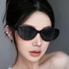 New Small Frame Cat's Eye Sunglasses Women's Brand Designer Fashion Sun Shades Classic Men's Vintage Eyewear UV400 Eyeglasses