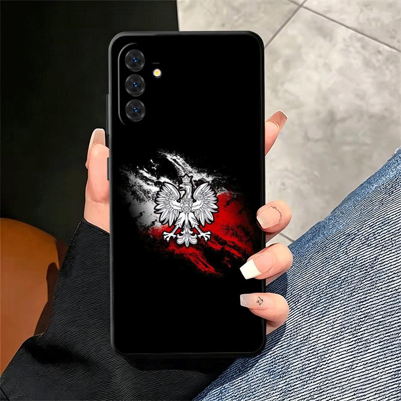 Poland Flag White Red Soft Phone Case for Samsung A17 A37 A57 A16 A26 A36 A56 A15 A25 A35 A55 A14 A24 A34 A54 A13 A23 A33 A53 A5