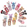 Cute Japanese Star Sailor Moon Plush Pen Holder Pencil Case For Girls' Stationery Storage, Transparent Gift Bag