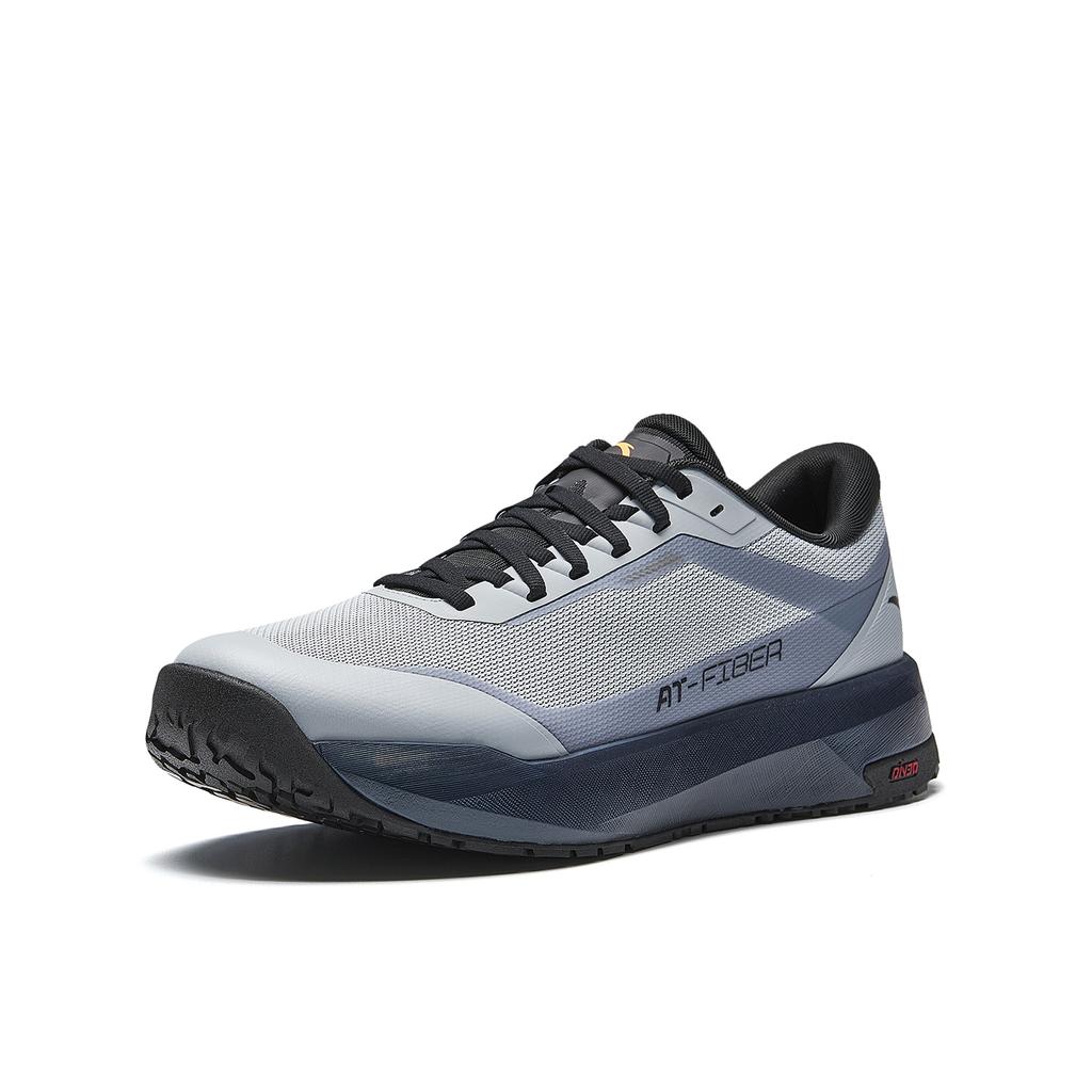Anta Wind And Rain Dual Purpose Rubber Sole Wear Resistant Lightweight Low Top Casual City Commuting Running Shoes Men sneaker Gray Black 912615556-6