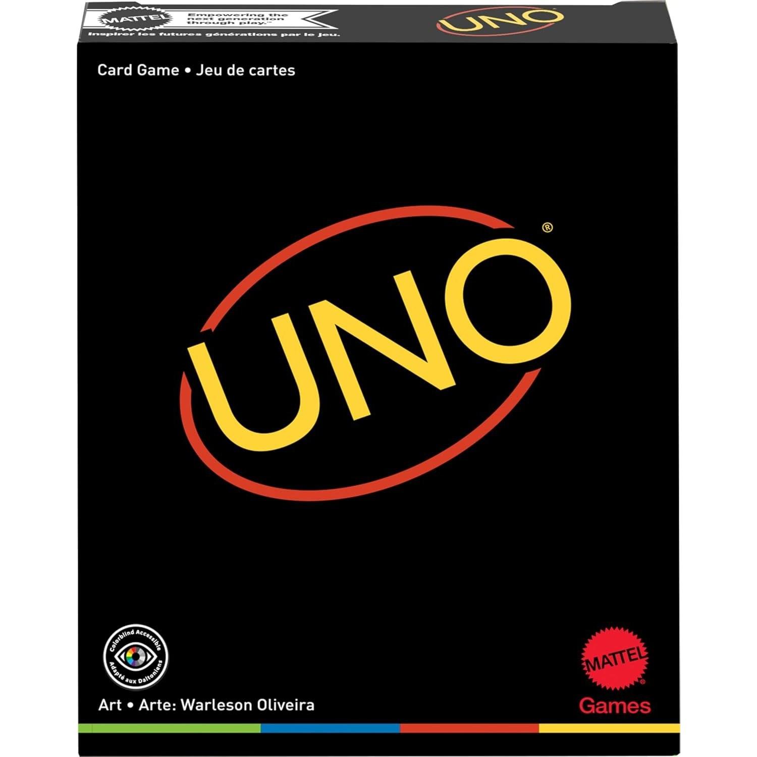 Mattel Game UNO Minimalista 7 years up GYH69