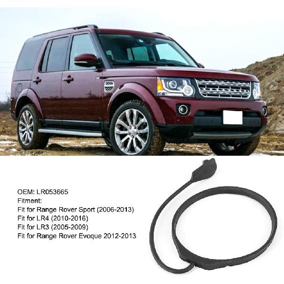 LR053665 Gas Cap Rope, Replacement Fuel Tank Filler for Sport Evoque and Jaguar F Pace, Black