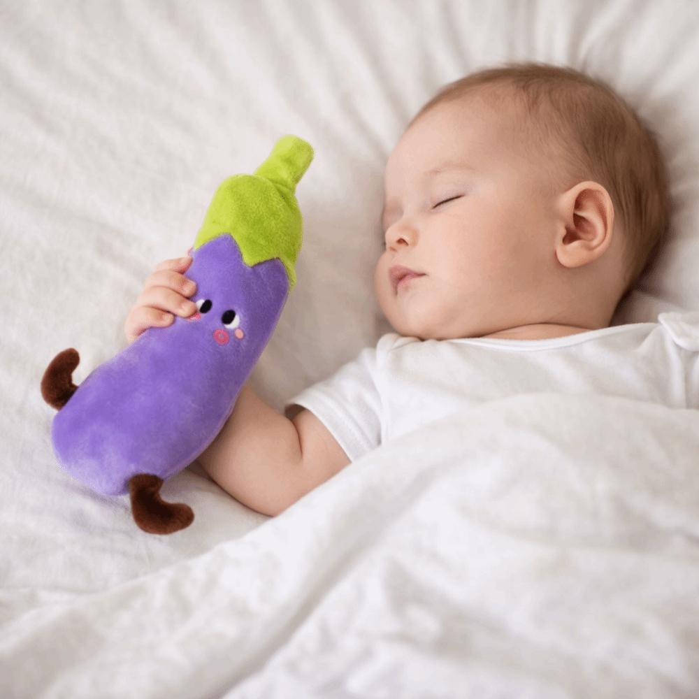 Anti-Startle Cartoon Plush Fruit Doll Cute Plush Sleep Soothing Doll  Toddler Play