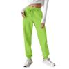 Women's Fashion Sport Solid Color Drawstring Pocket Casual Sweatpants Pants