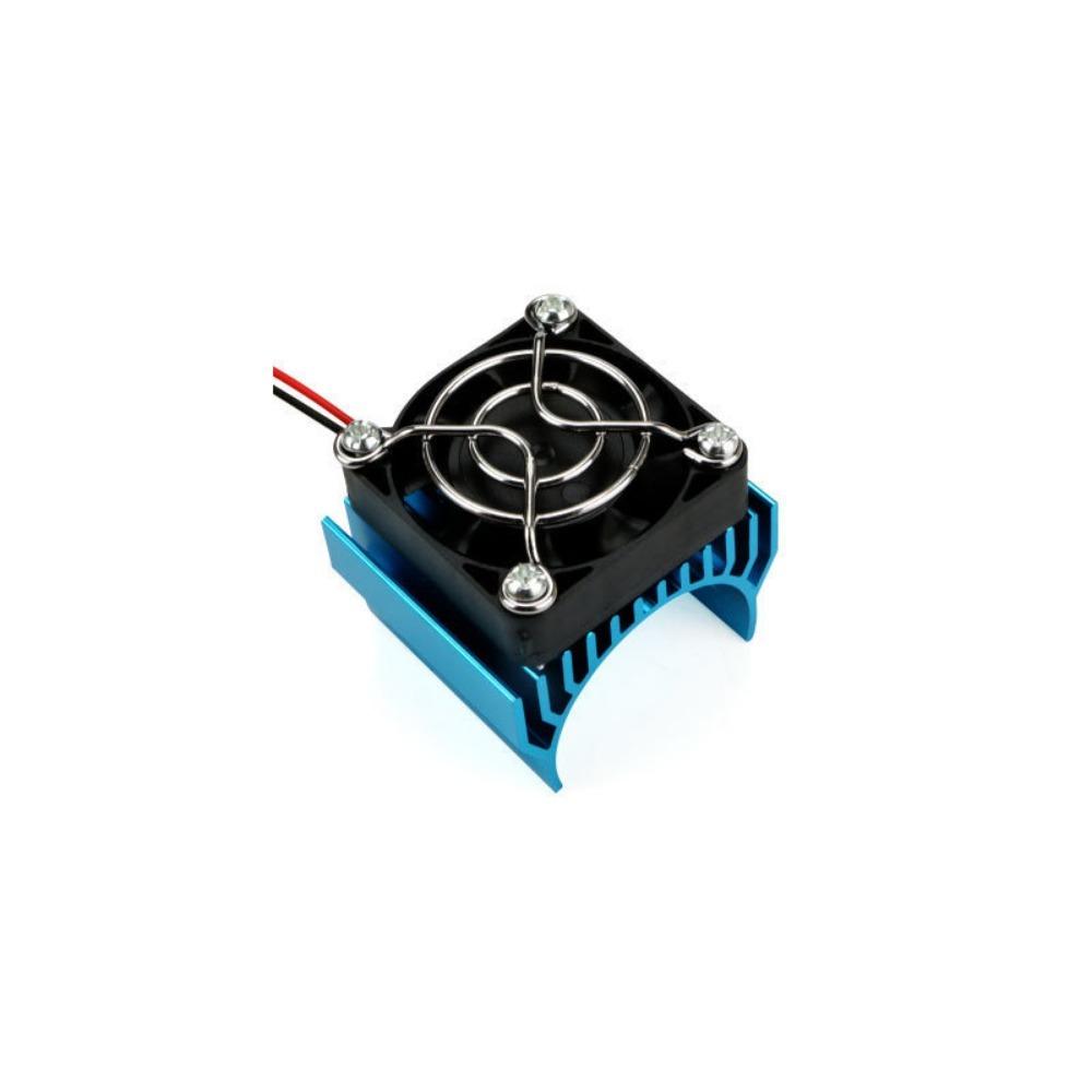 Metal Material Heat Sink 3660 Motor Motor Radiator Cooler Cooling Fan  1/10 Scale RC Cars