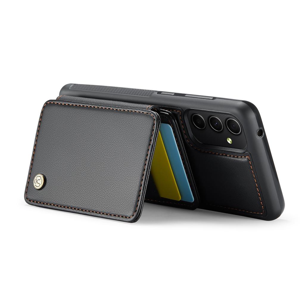 JEEHOOD J05 For Samsung Galaxy A54 5G Case Leather Mobile Cover with Detachable Magnetic Card Bag