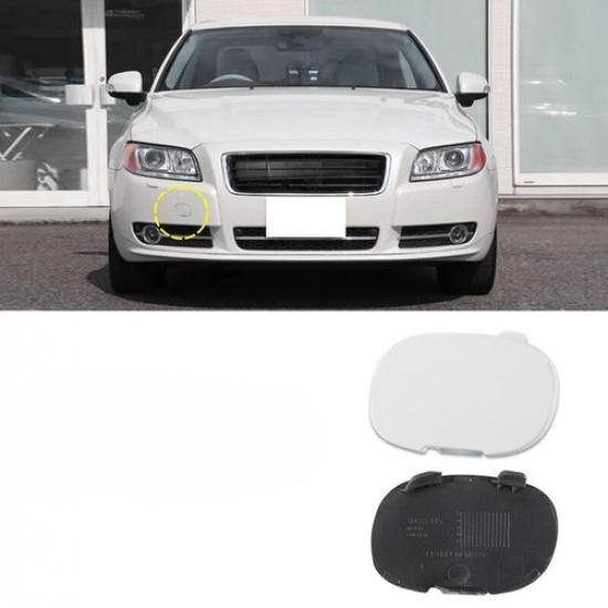Painted Car Front Bumper Tow Hook Cap for Volvo S80 2007 - 2012 Towing Eye Cover