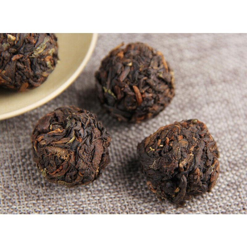 Yapışkan Pirinç Aromalı Puerh Olgun Çay Ejderha İncisi 500g Puerh Çayı Tuocha