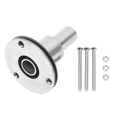 0.9in Hull Exhaust Fittings Stainless Steel Heat Insulation Straight Thru Hull Exhaust Skin Hull