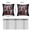Chainsaw Man Anine Square Pillow Case Cushion Cover Fashion Zipper Decorative Pillowcase For Bed 18"X18"