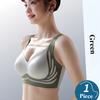 Seamless Push-up Fixed Cup Bra Women V Neck Anti-Sagging Support Bralette Sexy No Steel Comfortable Underwear Ladies Sports Bras