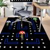 1pc Pacman Adventure Carpet for Playroom Bedroom Living Room Sofa Home Decor,kids Game Area Rug Non-slip Floor Mat Y730147