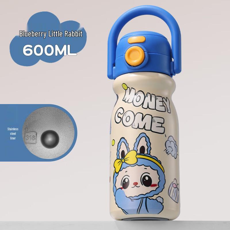 

Детская термобутылка с мультяшным рисунком и трубочкой Shangqi