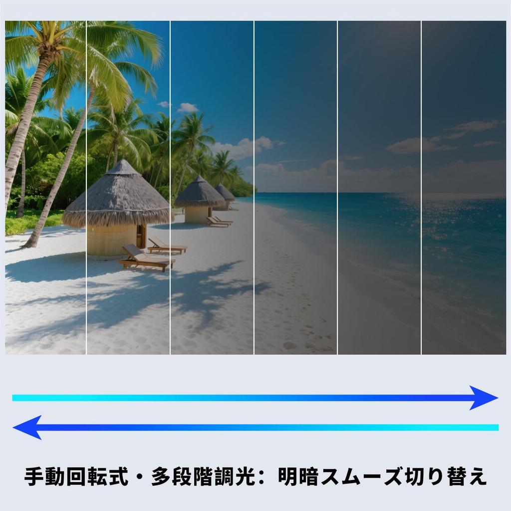 Adjustable Polarized TAC Metal Round UV400 UV Protection Adjustable B1487 [FEISEDY] 9-Level Sunglasses, Lenses, Frame, Shape, (Levels 1-9), Lenses,