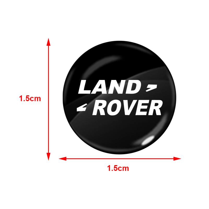 2/4/6 Stück Auto Türschloss Schlüsselloch Aufkleber Emblem Auto Schutzaufkleber für Land Rover Range Rover Defender Freelander Discovery 1 2 3 Evoque Rover L322
