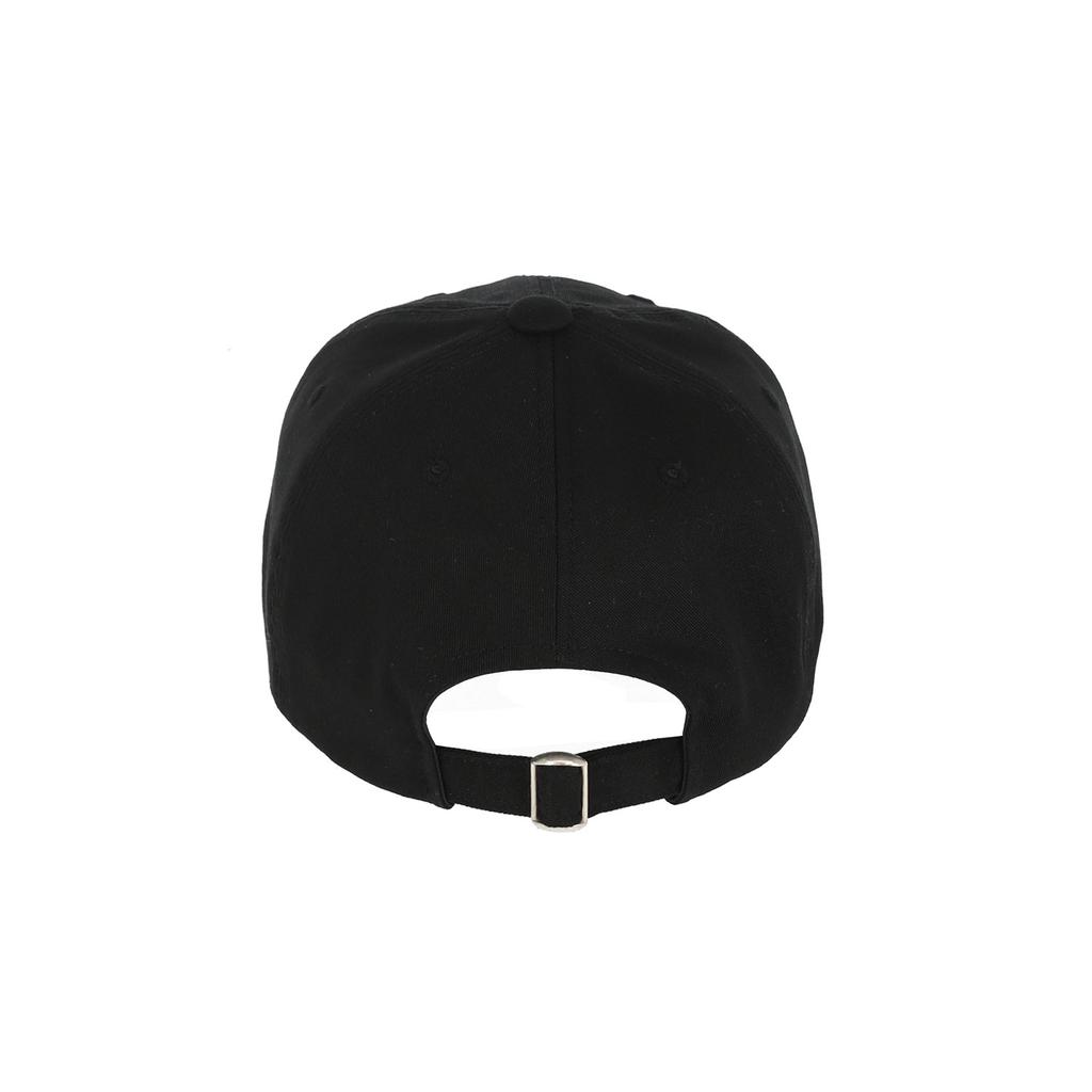 DOLPHIN WAVE APPAREL Dolphin Lettering Embroidered Ball Cap Black