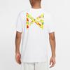 Nike T Shirts Men's White Crew Neck Moderate Straight Fit DD8472-100