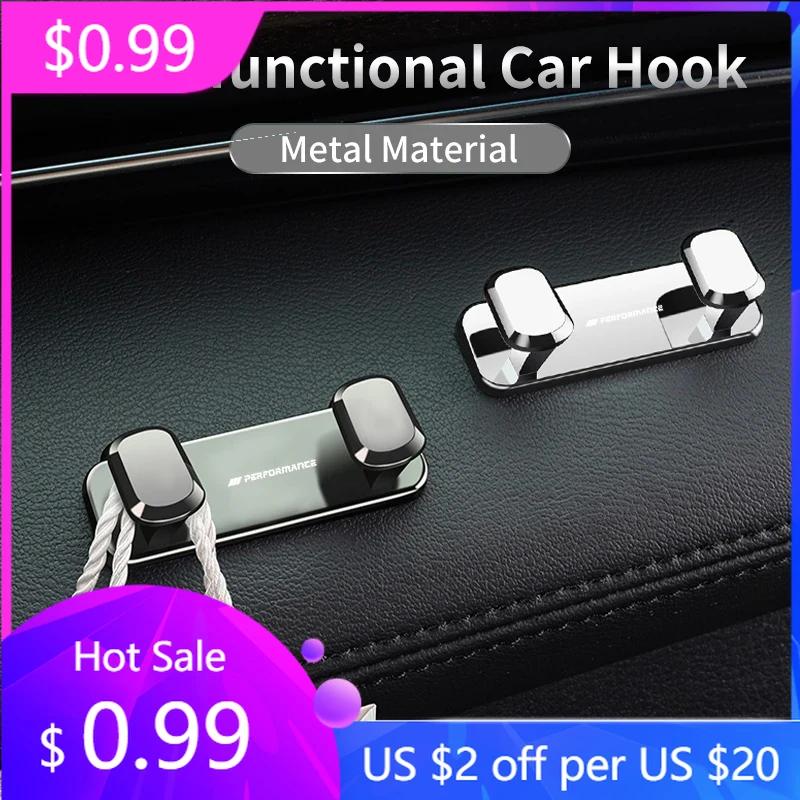 2025 Hot Car Interior accessories Zinc Alloy Storage Hooks For BMW M3 M4 E46 E90 E60 F30 F10 E39 E36 F20 G30 G20 E87 E92 E91 E30