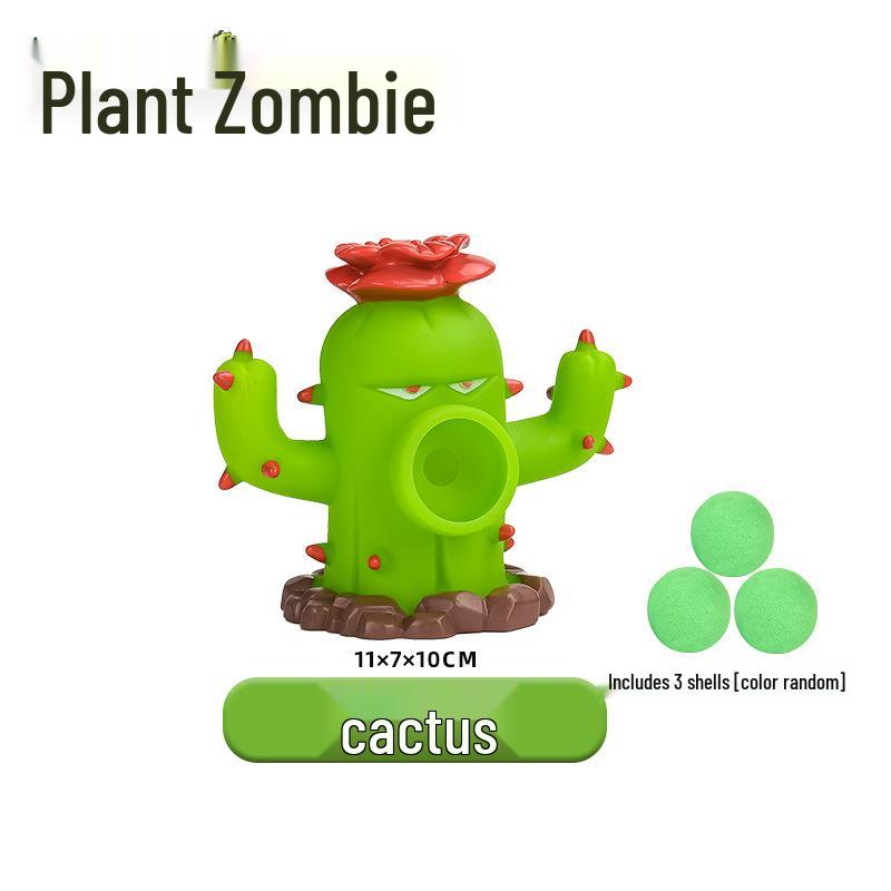 Plants vs. Zombies Toy Set: Machine Bug, Football Gun, Pea Pod, Carnivorous Plant Models