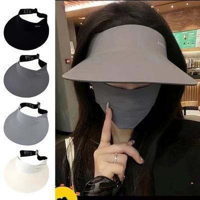 Folding Summer Traceless Sun Hat UV Protection Travel Panama Caps Simple Empty Top Hat  Women
