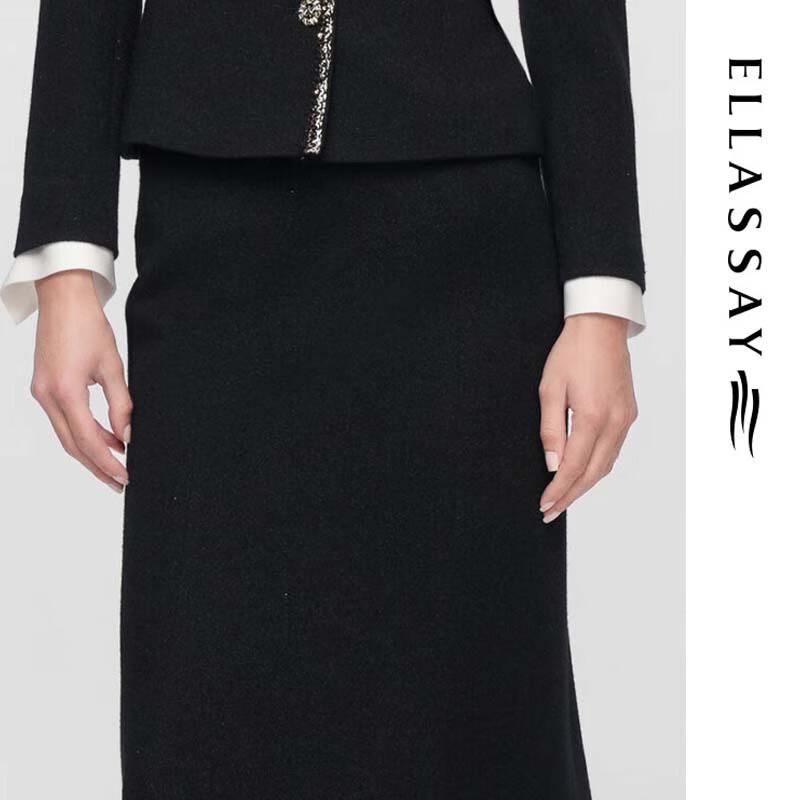 ELLASSAY Women's Elegant Mermaid Midi Skirt