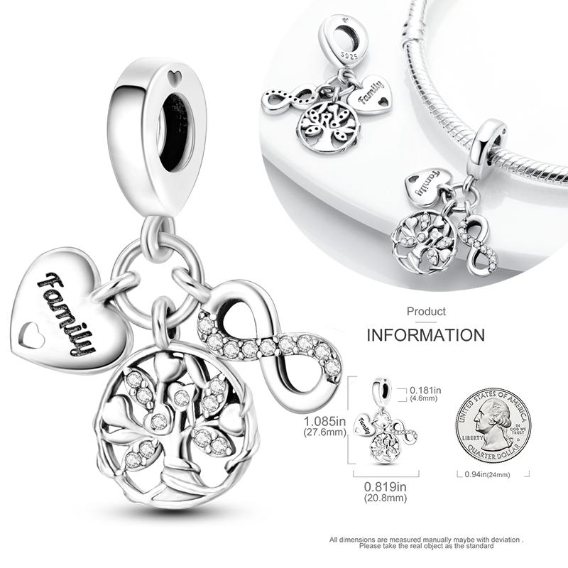 Copper Charms Beads Perfume Animal Butterfly Pendants Fit Original Bracelet Diy Jewelry